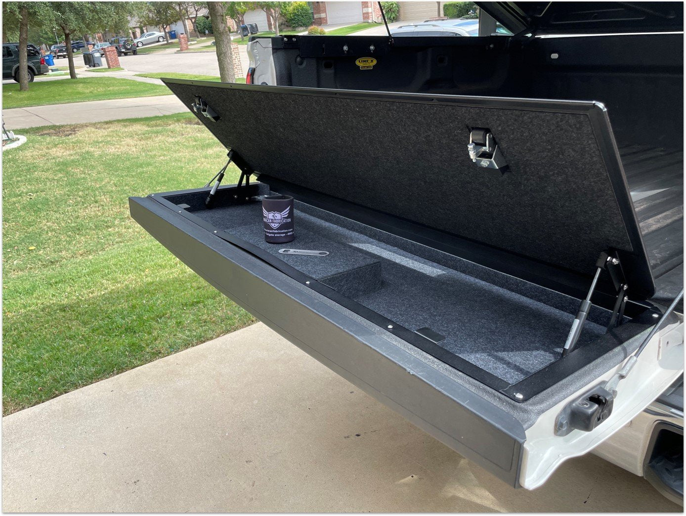 Tailgate Storage Mod Suit Chevy Silverado offroadaffiliate